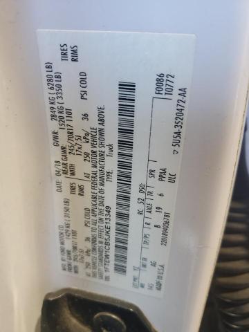2018 FORD F150 SUPER - 1FTEW1CB5JKE13349