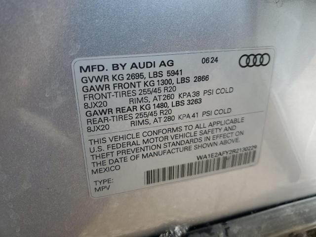 2024 AUDI Q5 E PREMI - WA1E2AFY2R2130229