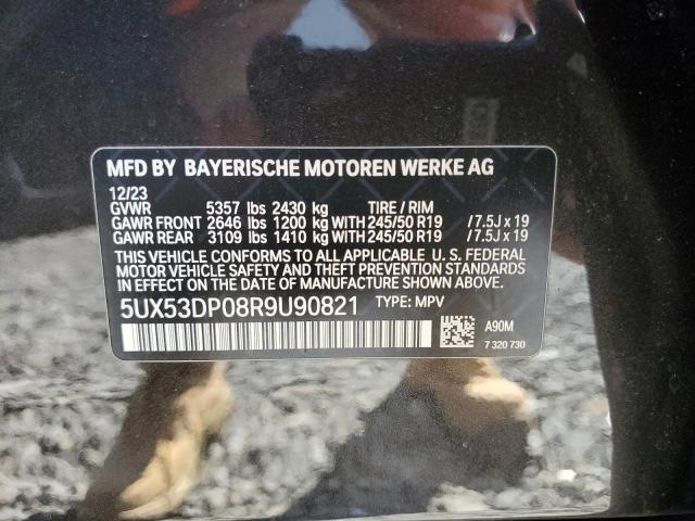 2024 BMW X3 XDRIVE3 - 5UX53DP08R9U90821