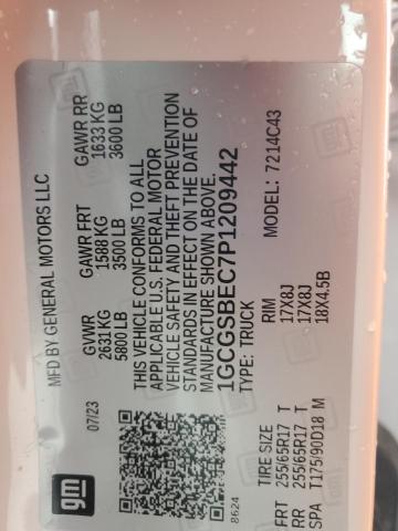 2023 CHEVROLET COLORADO - 1GCGSBEC7P1209442