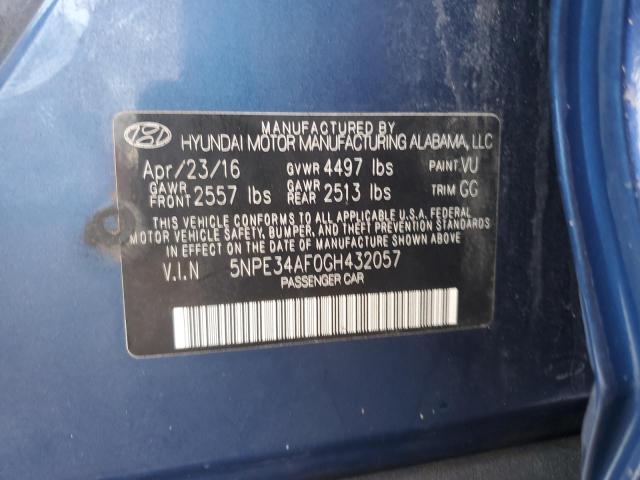 2016 HYUNDAI SONATA SPO - 5NPE34AF0GH432057