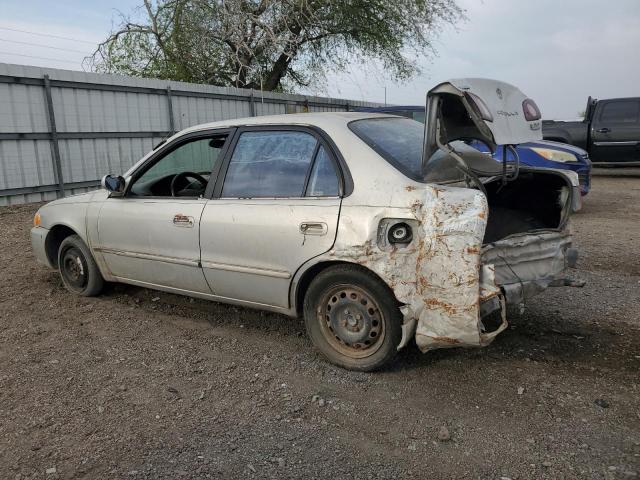 TOYOTA COROLLA CE 2001 silver sedan 4d gas 1NXBR12E91Z550624 photo #3