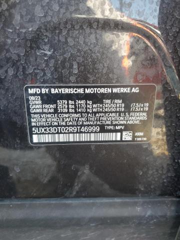 2024 BMW X4 XDRIVE3 5UX33DT02R9T46999