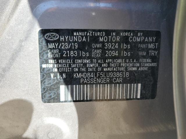 2020 HYUNDAI ELANTRA SE - KMHD84LF5LU938618