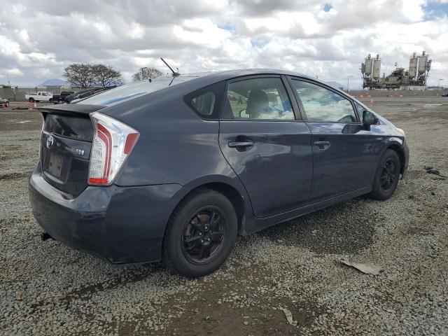 TOYOTA PRIUS 2012 gray  hybrid engine JTDKN3DU4C5443543 photo #4