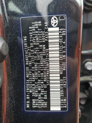 2022 TOYOTA COROLLA LE - 5YFEPMAE5NP321418