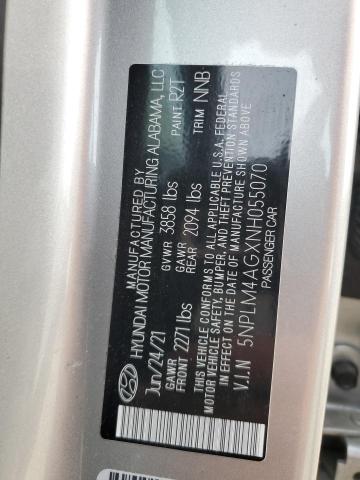 2022 HYUNDAI ELANTRA SE - 5NPLM4AGXNH055070