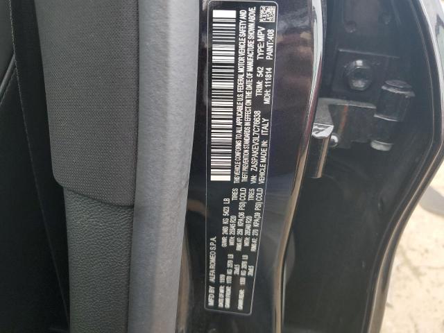 2020 ALFA ROMEO STELVIO QU ZASPAKEV3L7C76638