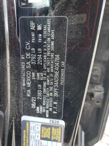 2021 KIA FORTE - 3KPF34AD8ME404784