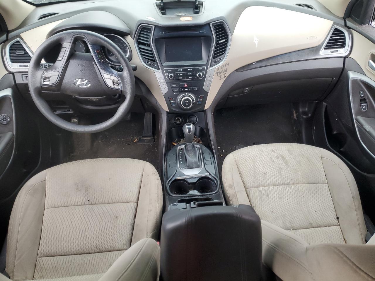 Lot #3203779929 2017 HYUNDAI SANTA FE S