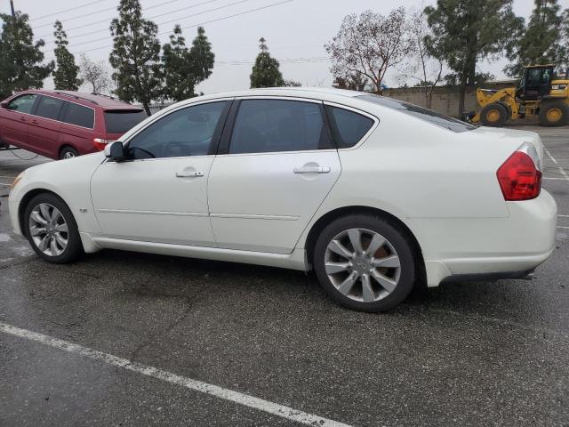 INFINITI M35 BASE 2007 white  gas JNKAY01E47M301282 photo #3