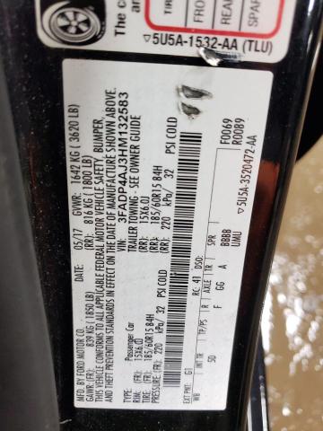 2017 FORD FIESTA 3FADP4AJ3HM132583