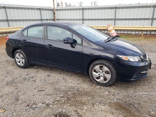 Vin: 2hgfb2f57dh583205, lot: 51254195, honda civic lx 20134