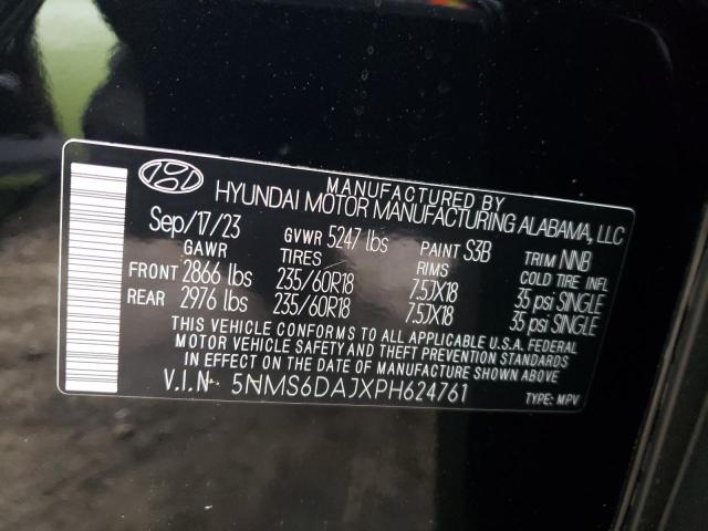 2023 HYUNDAI SANTA FE X - 5NMS6DAJXPH624761
