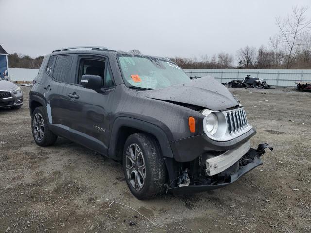 Vin: zaccjadt2gpd73694, lot: 49992635, jeep renegade limited 20164