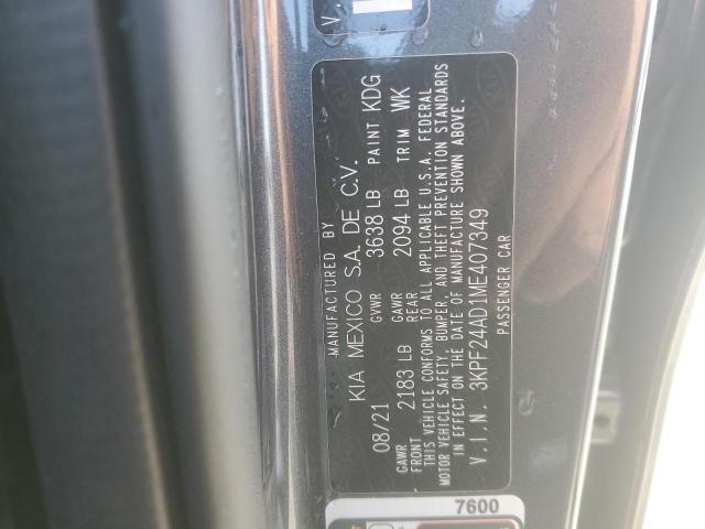 2021 KIA FORTE FE - 3KPF24AD1ME407349
