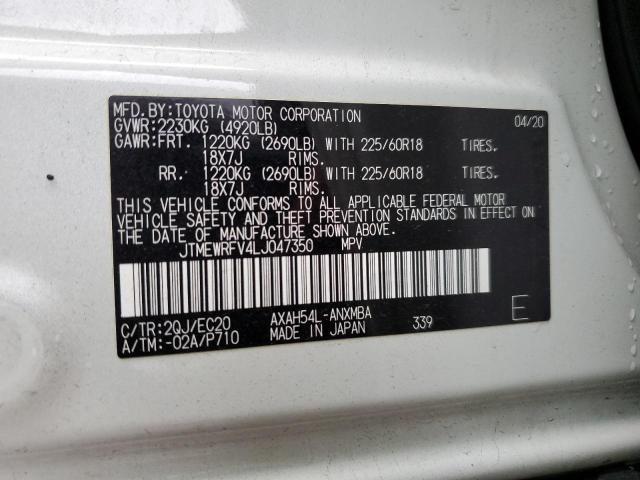 2020 TOYOTA RAV4 XSE - JTMEWRFV4LJ047350