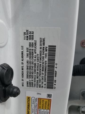 5FNYF6H50MB037979 2021 HONDA PILOT