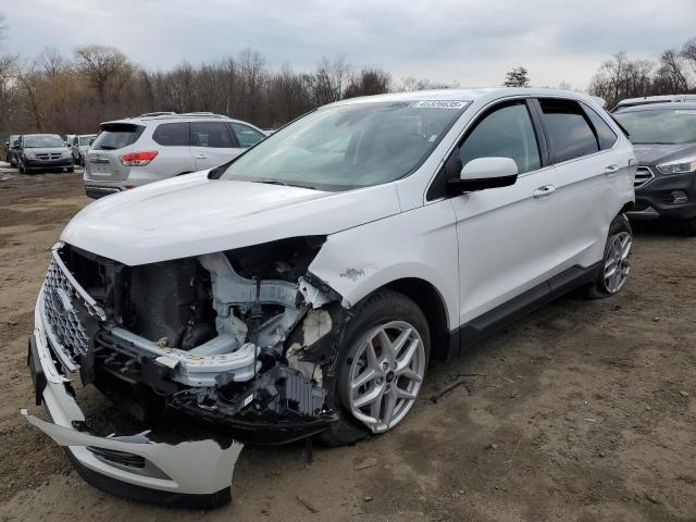 FORD EDGE SEL 2023 white  gas 2FMPK4J9XPBA57288 photo #1