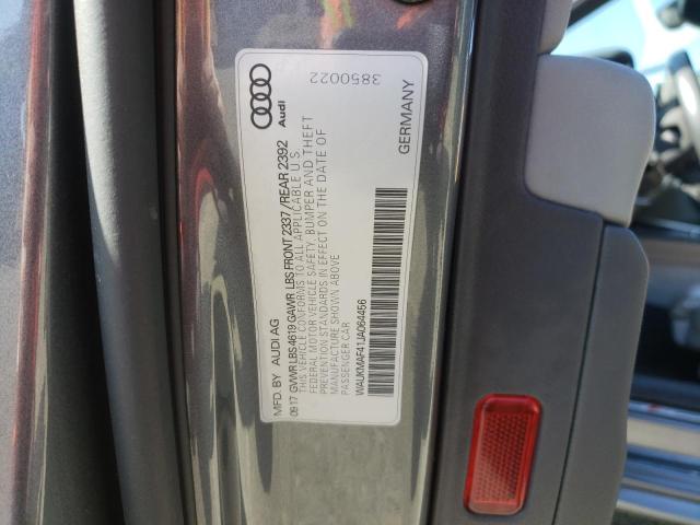 2018 AUDI A4 PREMIUM - WAUKMAF41JA064456