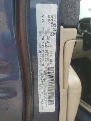 2019 JEEP GRAND CHER - 1C4RJFBG4KC786503