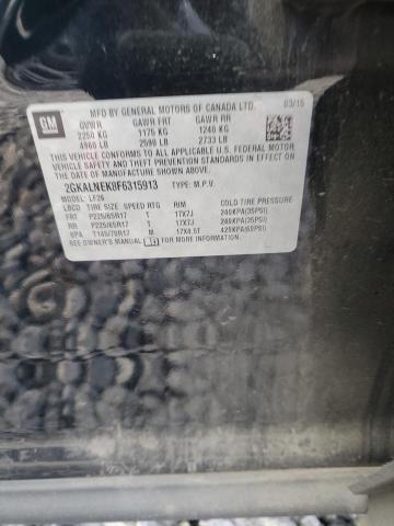 2015 GMC TERRAIN SL - 2GKALNEK8F6315913