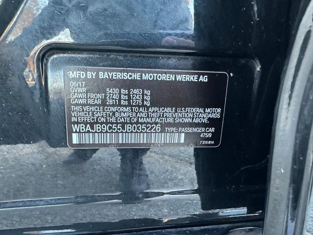 2018 BMW M550XI - WBAJB9C55JB035226