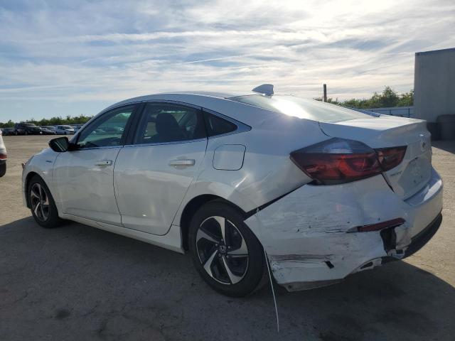 HONDA INSIGHT EX 2021 white  hybrid engine 19XZE4F56ME009835 photo #3