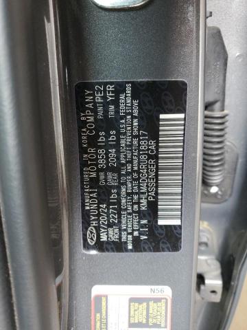 2024 HYUNDAI ELANTRA SE - KMHLM4DG4RU818817