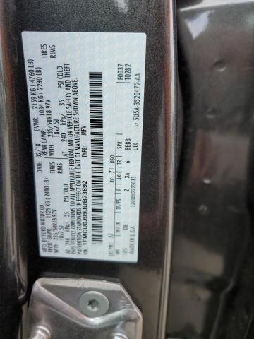 2018 FORD ESCAPE TIT - 1FMCU0J99JUB73892
