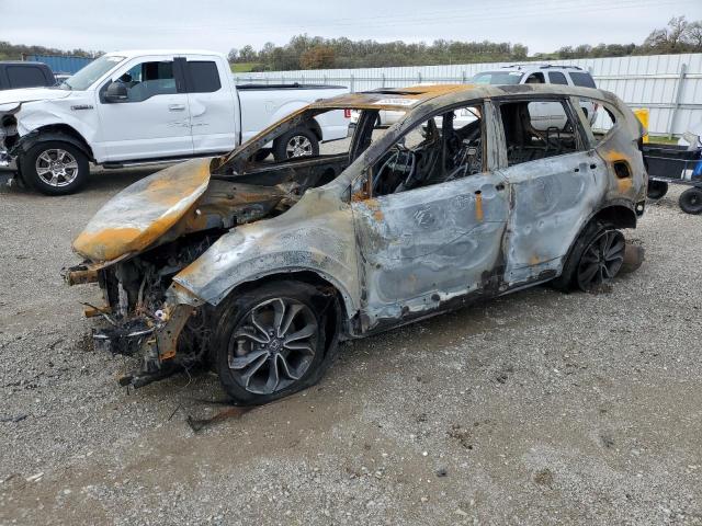 HONDA CR-V EXL 2020 burn  gas 5J6RW1H87LA004111 photo #1