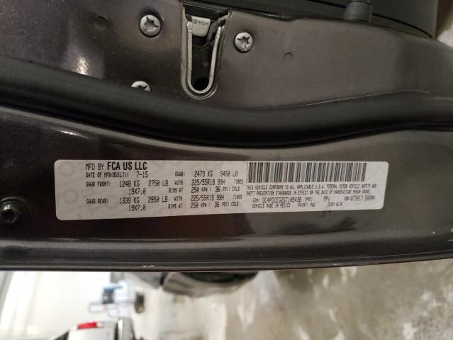 2016 DODGE JOURNEY R/ 3C4PDCEG2GT105436
