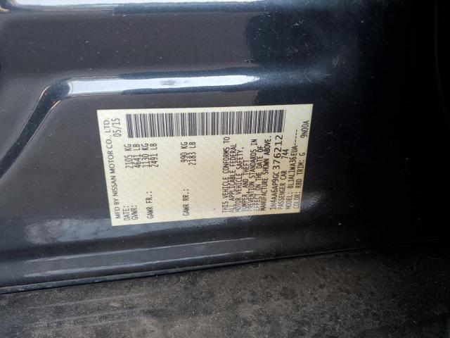 2016 NISSAN MAXIMA 3.5 - 1N4AA6AP9GC376212