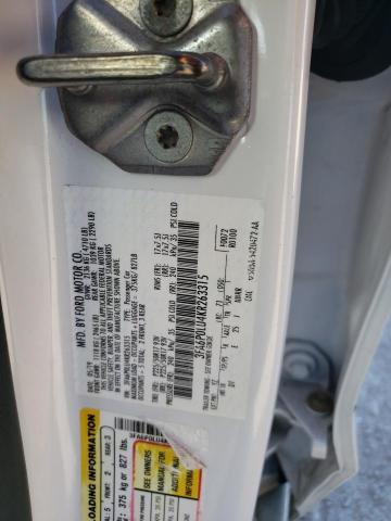 2019 FORD FUSION SE - 3FA6P0LU4KR263315