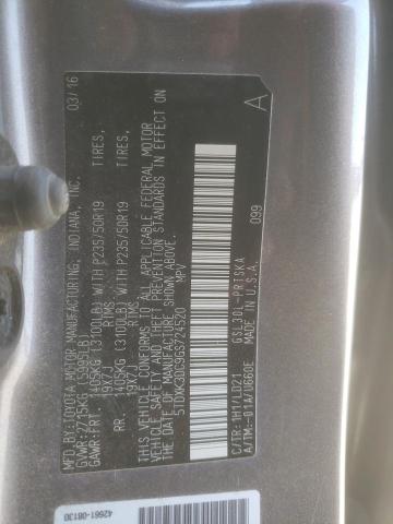 2016 TOYOTA SIENNA SE 5TDXK3DC9GS724520