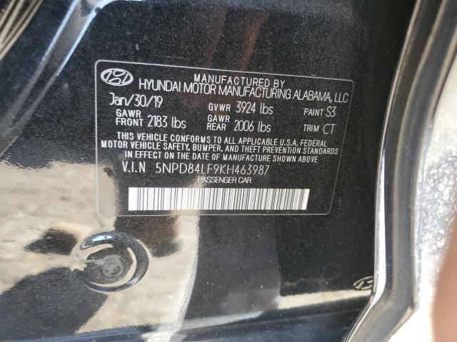 2019 HYUNDAI ELANTRA SE - 5NPD84LF9KH463987