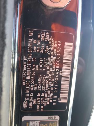 2016 KIA SORENTO LX - 5XYPG4A36GG015746