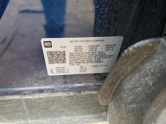 2023 CHEVROLET TRAILBLAZE - KL79MVSL8PB119927