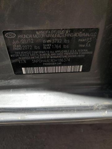 5npdh4ae8dh186374 - 2013 Hyundai Elantra Gls - #48047475