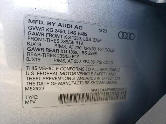 2024 AUDI Q5 PREMIUM - WA1EAAFY6R2056932