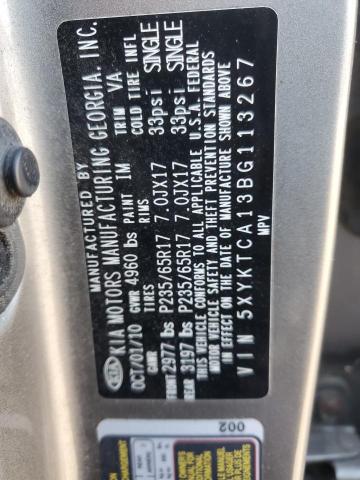 2011 KIA SORENTO BA #3302902898