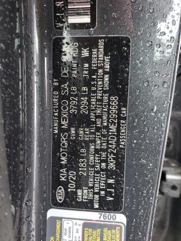 2021 KIA FORTE FE - 3KPF24AD1ME299668
