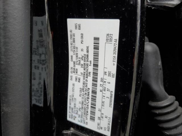 2020 FORD F150 SUPER - 1FTEW1E47LFB36679