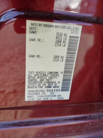 2016 NISSAN LEAF SV 1N4BZ0CP8GC304599