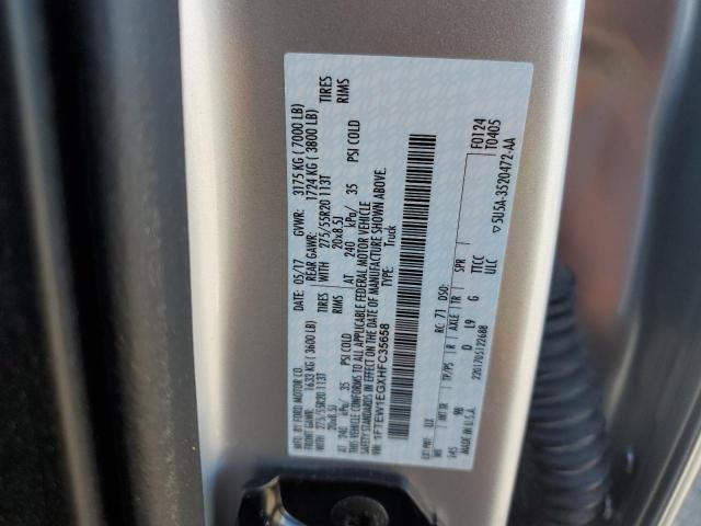 2017 FORD F150 SUPER - 1FTEW1EGXHFC35658