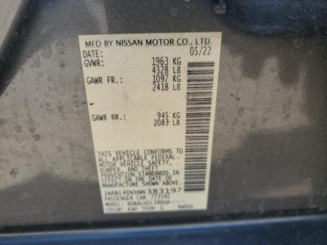 2022 NISSAN ALTIMA SV - 1N4BL4DVXNN383197