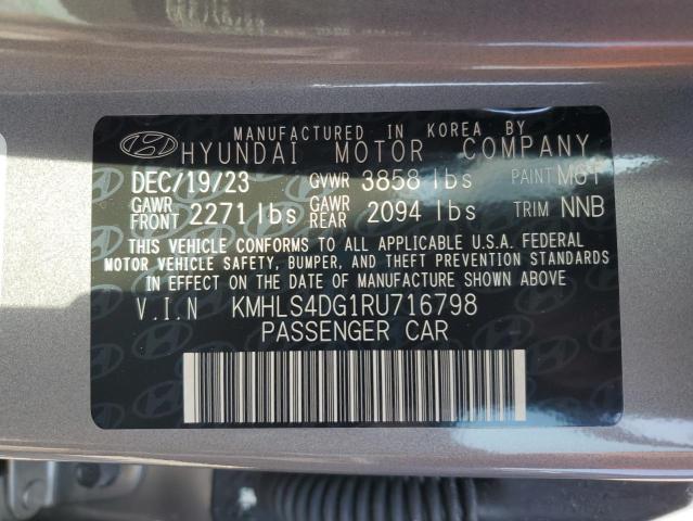 2024 HYUNDAI ELANTRA SE - KMHLS4DG1RU716798