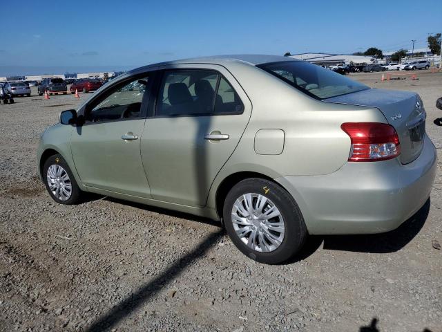 TOYOTA YARIS 2008 green sedan 4d gas JTDBT923684019202 photo #3