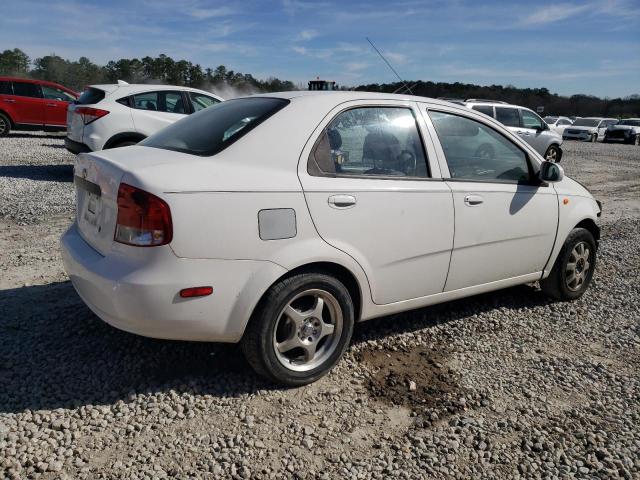 CHEVROLET AVEO LS 2004 white  gas KL1TJ52674B257845 photo #4