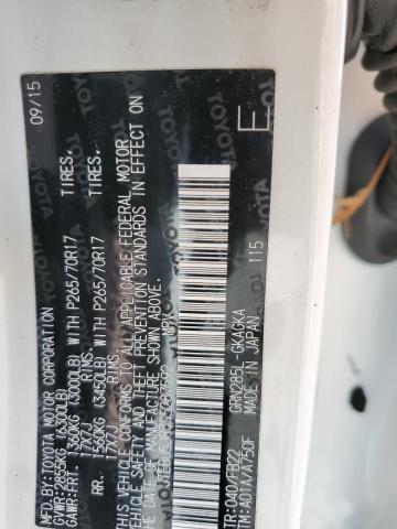 2016 TOYOTA 4RUNNER SR JTEBU5JR3G5287592